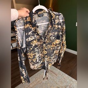 Bebe - Bebe cold shoulder blouse